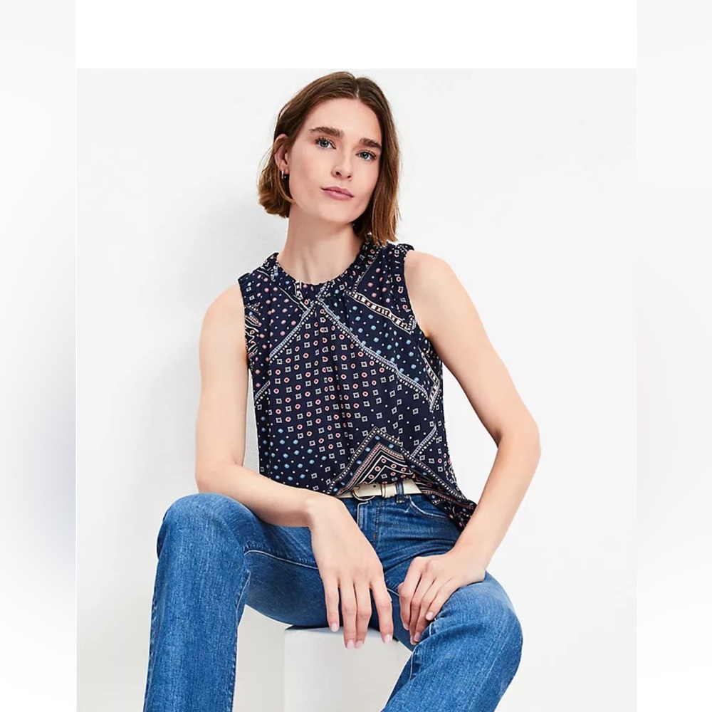 ANN TAYLOR LOFT Shell, Size Large or Medium New Arrival, New  W/ $49.95 TAG see